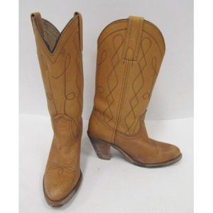 Vintage FRYE Ladies Western Cowboy Boots - Size 6.5B